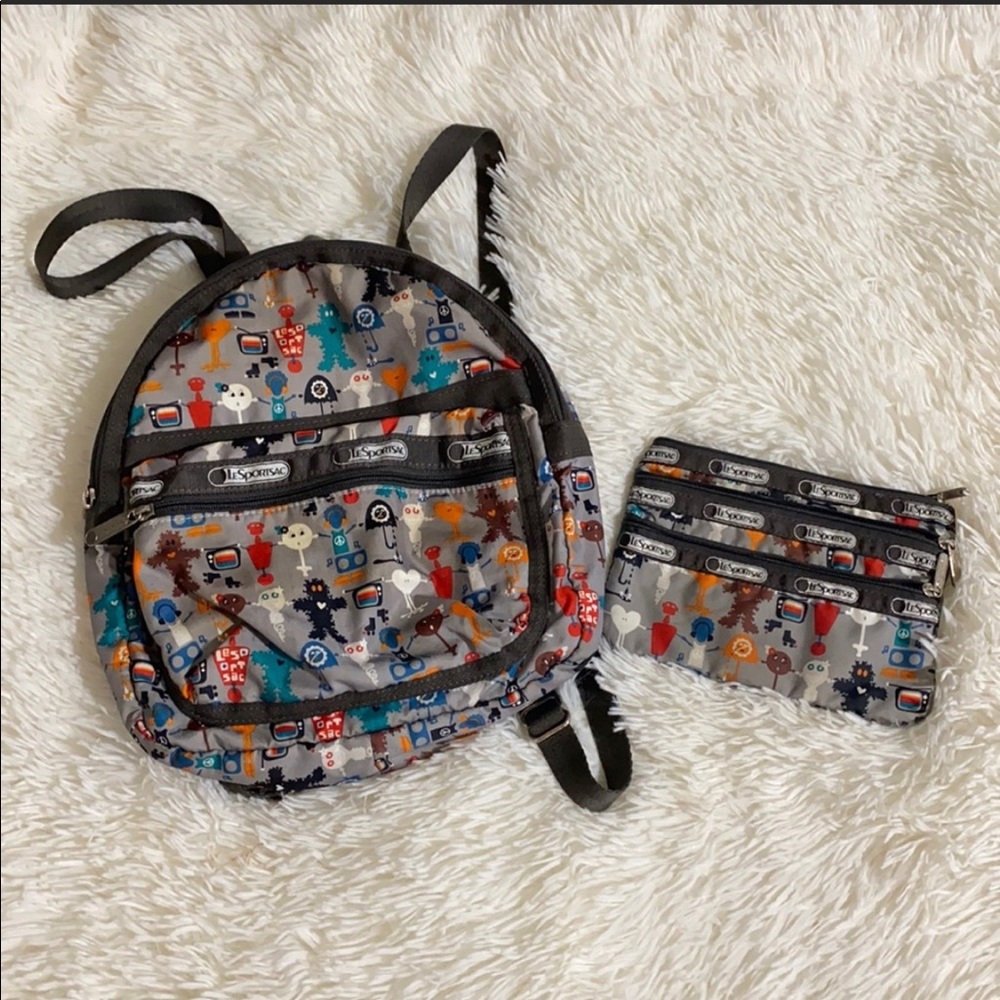 LeSportSac Mini Backpack & Wallet